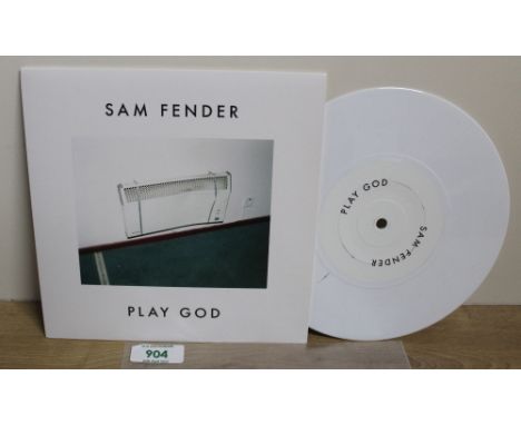 A Sam Fender future rarity with his self released ' Play God / Greasy Spoon ' on his own label - 2017 release -  becoming des