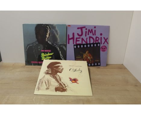 A lot of four albums by Jimi Hendrix as per photos - recommended