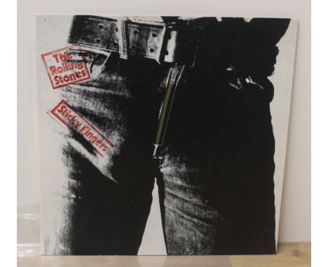 A VG+/VG+ Rolling Stones ' Warhol ' zipper sleeve Sticky Fingers - a great copy