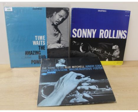 A lot of three Blue Note jazz albums - a great archive on offer here - mostly later pressings from the 70's and 80's - unlike