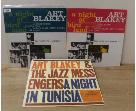 A lot of three Blue Note jazz albums - a great archive on offer here - mostly later pressings from thr 70's and 80's - unlike
