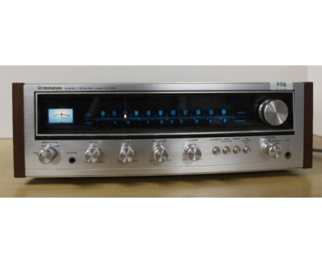 A Pioneer Receiver  SX-434  - a fine sounding entry level tuner amplifier in good working and cosmetic condition - Strong ste