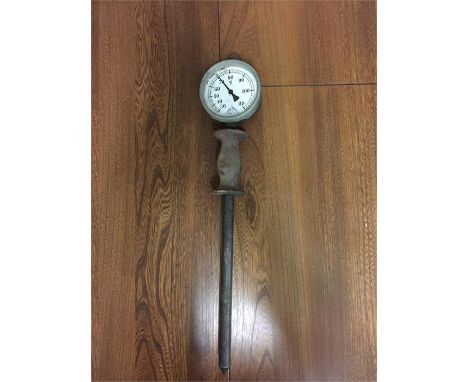 1943 ground thermometer by The Nottingham Thermometer Ltd