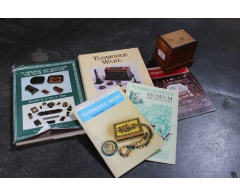 Edward H &amp; Eva R Pinto Tunbridge and Scottish Souvenir Wood Ware (1 volume), together with Bryant Austins Tunbridge Ware 