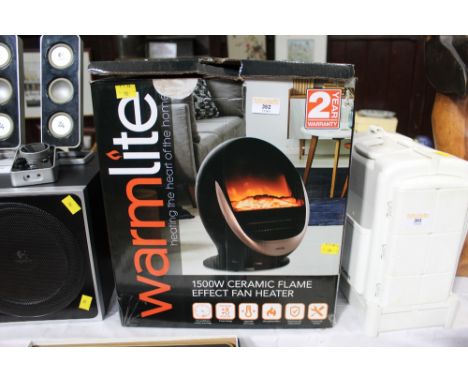 Warm light 1500 w fan heater