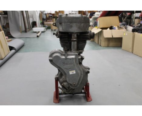 Velocette motorcycle engine, stamped to the rear No MAC3486