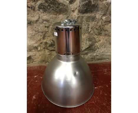 A large industrial light fitting 