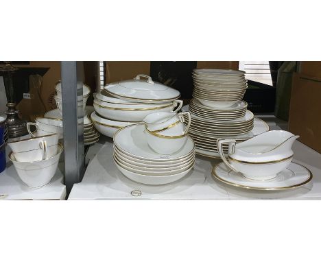 Part-dinner service by Royal Worcester in the 'Viceroy' pattern including two vegetable tureens, dishes, plates of various si