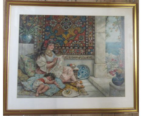 A 19th century Pears print, Flowers of the East&nbsp;