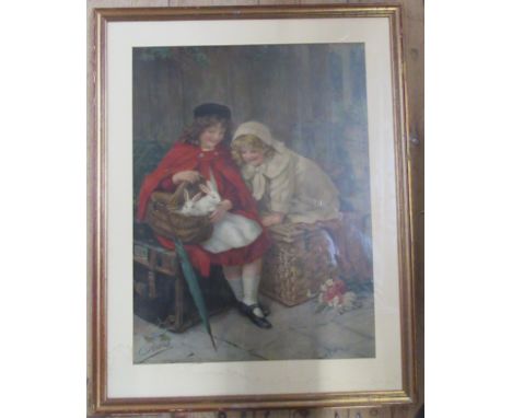 A 19th century pears print, after A.E. Kilburn, Pets