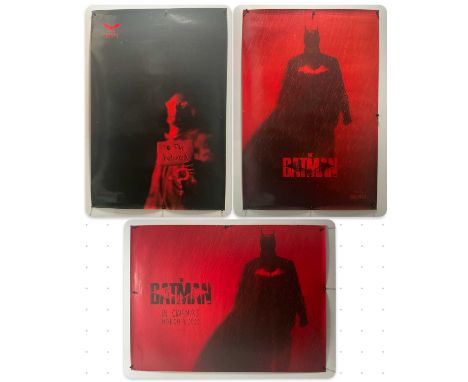 THE BATMAN (2022) A pair of international one sheet teaser move posters comprising the Riddler design and Batman design toget