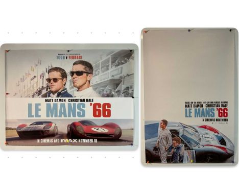 LE MANS '66 (2019) International one sheet style A film poster, also titled Ford vs Ferrari, together with a UK Quad, racing 