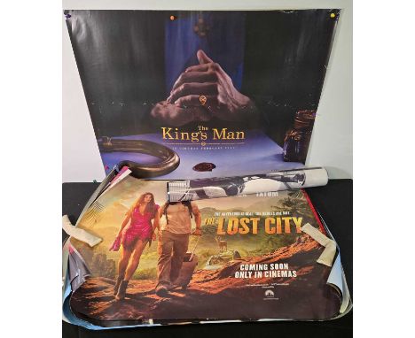 A big selection of modern Action movie posters to include BAD BOYS RIDE OR DIE, THE MECHANIC, THE NICE GUYS, INFERNO, SNITCH,