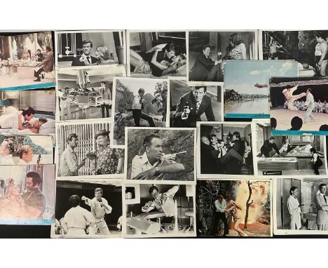JAMES BOND: THE MAN WITH THE GOLDEN GUN (1974) A collection of promotional stills and a full set of 8 front of house stills f