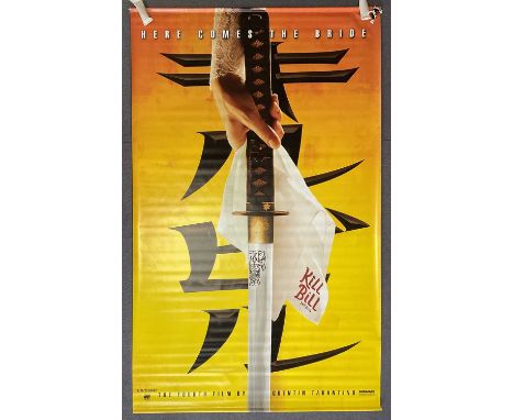 KILL BILL VOLUME 1 (2003) Teaser style Vinyl Banner, rolled, 132 x 213 cmIMDB Rating 8.2 / 10 Top Rated Movie: #151