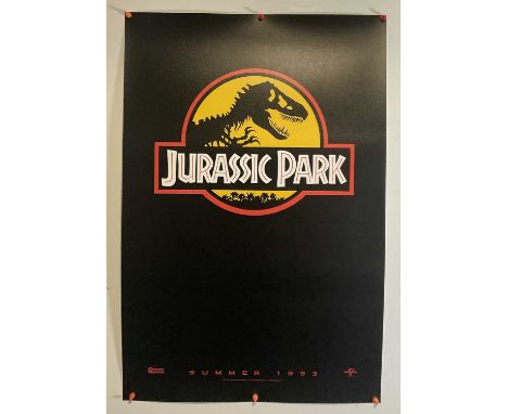 JURASSIC PARK - Officially licensed teaser poster from 1993, remastered artwork by Matt Ferguson, hand numbered lithograph pr