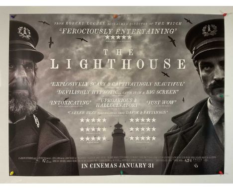 THE LIGHTHOUSE (2019) UK quad film poster, double sided, rolled.