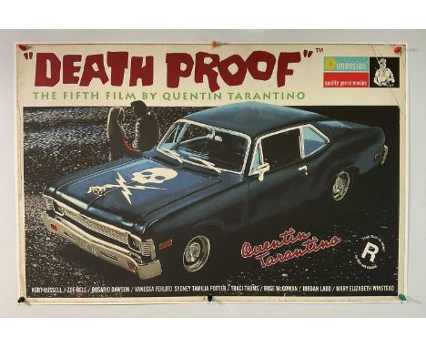 DEATH PROOF Alternative movie poster by Todd Alcott, limited edition mondo print, 61cm x 91cm, flat / unfolded
