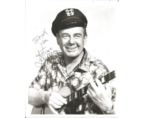 Arthur Godfrey signed 10x8 black and white photo. Arthur Morton Godfrey ,August 31, 1903 – March 16, 1983, was an American ra