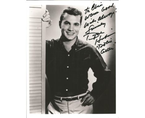 Dwayne Hickman signed 10x8 black and white photo dedicated. Dwayne Bernard Hickman ,born May 18, 1934, is an American former 