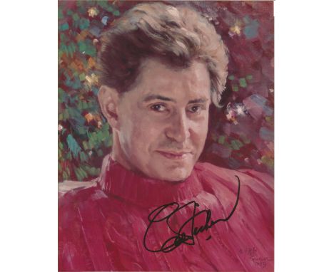 Eddie Fisher signed 10x8 colour photo of a print. Edwin Jack Fisher ,August 10, 1928 – September 22, 2010, was an American si