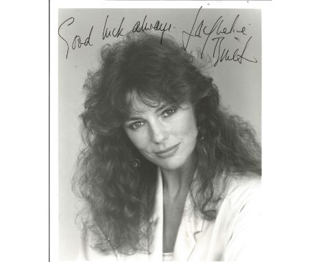 Jacqueline Bisset signed 10x8 black and white photo. Winifred Jacqueline Fraser Bisset LdH ,born 13 September 1944, is an Eng