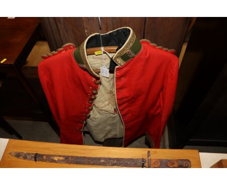 An Edwardian Army Officers dress jacket