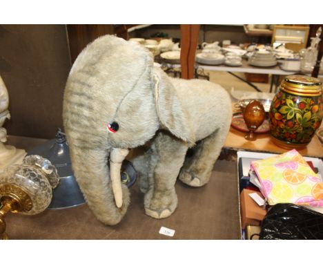 A Merrythought elephant AF