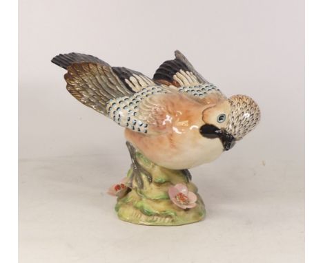 Beswick large Jay 1218. First version with flowers ( beak reglued, small chip to one petal) 