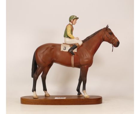 Beswick Connoisseur Beswick model of Nijinsky with Lester Piggott up.