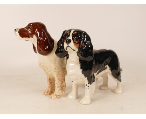 Two Beswick dogs to include Cocker Spaniel 967 and King Charles Spaniel 2107B (2) 