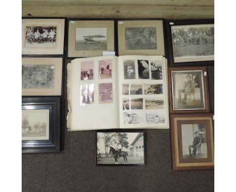 An album of early 20th century photographs, mainly related to Mr Harvey Gibbs and family, detailing their time based in Preto