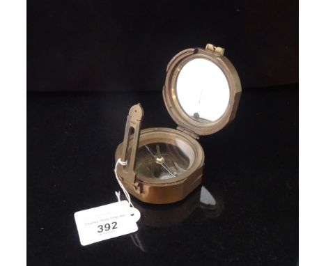 A glass cased Royal Navy Stanley MK1 compass, dated 1941.