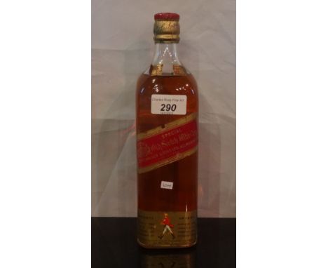 A bottle of Johnnie Walker Special Old Scotch Whisky, Red Label, 70cl (70% proof).