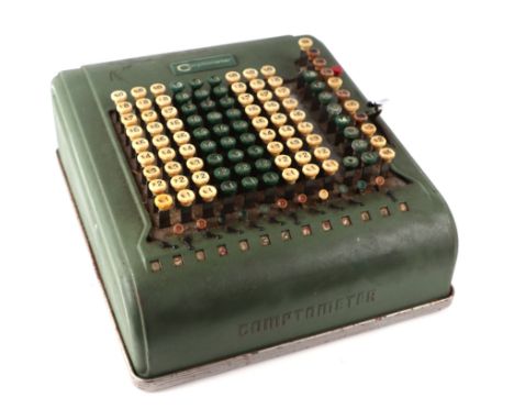 A vintage Comptometer.