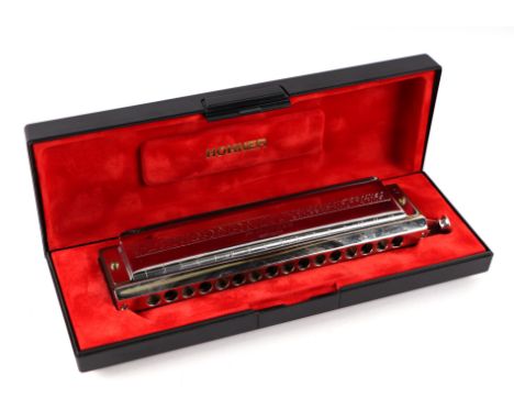 A Hohner Chromonica 280C, boxed.