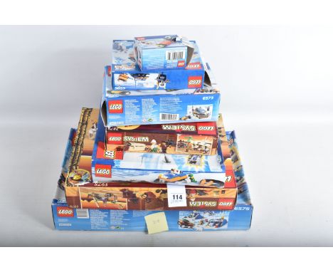 SEVEN BOXED LEGO SYSTEM SETS, to include the Lego Arctic 'Arctic Expedition' no. 6573 with parts and instructions, Lego Arcti