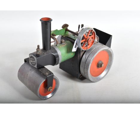 AN UNBOXED MAMOD LIVE STEAM ROLLER, No.SR1, not tested, playworn condition with some paint loss, surface rusting, marking and