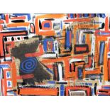 Robert Somerton (British 1972)
Mixed media
"Paris", labelled verso,