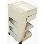 1960's Joe Columbo plastic Boby Trolley, 43cm wide  Live Bidding: If you would like a condition