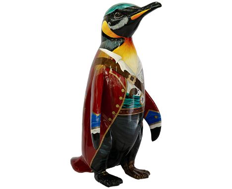Captain Blackbeak   A pirate penguin complete with wooden leg and compass.    Artist: Jina Gelder   Design Inspiration: The m