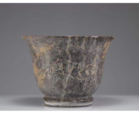 19th century marble planter - Weight:  9.00 kg - Region: Europe - Sizes: h=220mmd=300mm