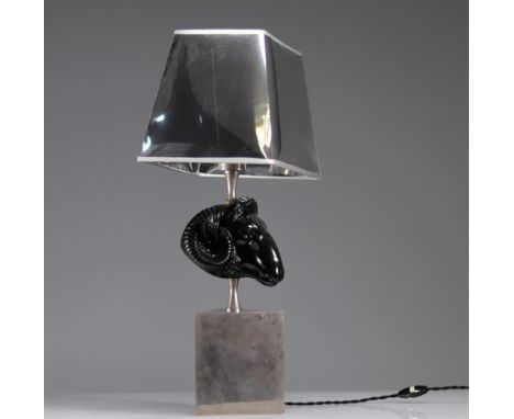 Jansen lamp (ram) - Weight:  4.26 kg - Region: France - Sizes: H660mm L360mm