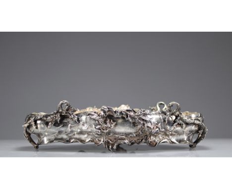 Lois XV rock style table planter - Weight:  4.20 kg - Region: France - Sizes: H 115 mm x L 450 mm 
