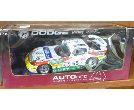 An Autoart Racing Division, Dodge Viper GTS-R, boxed