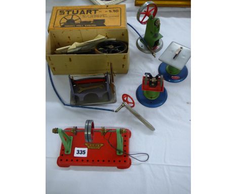 BOXED STUART MODEL MILL ENGINE ,MAMOD AND WILSCO MODELS