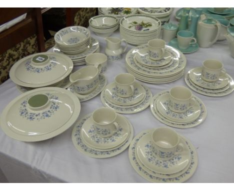 EXTENSIVE ROYAL DOULTON 'GALAXY' PART TEA/DINNER SERVICE . TC1038