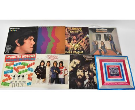 ROCK &amp; POP; a small collection of vinyl LPs, various titles to include Status Quo 'Ma Kelly's Greasy Spoon', 'Messages fr