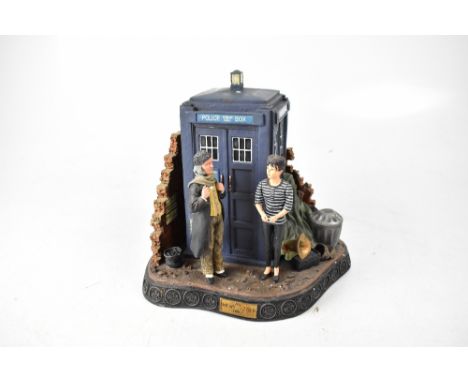 DOCTOR WHO; a limited edition no.0202 with certificate of authenticity, Dr. Who Classic Moments 'An Unearthly Child', depicti