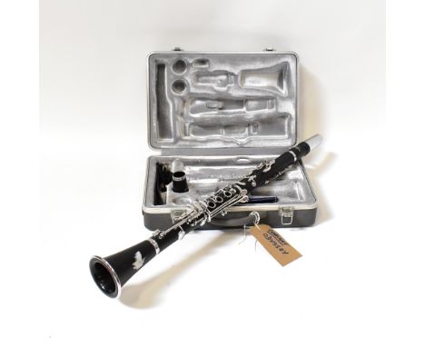 ODYSSEY; a cased clarinet.